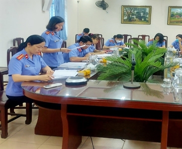 Nâng cao chất lượng sinh hoạt Chi bộ tại Viện KSND thị xã Sơn Tây